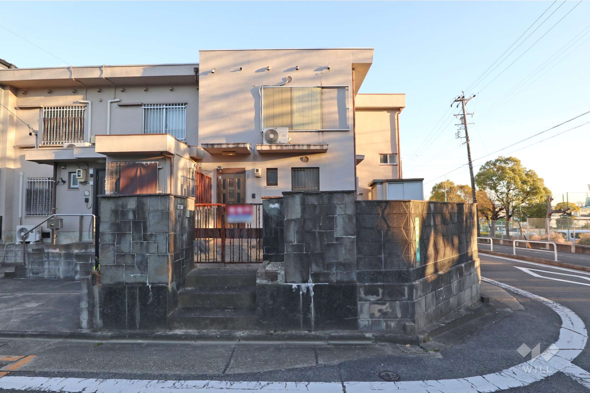 物件の外観（北西側から）［2025年12月16日撮影］