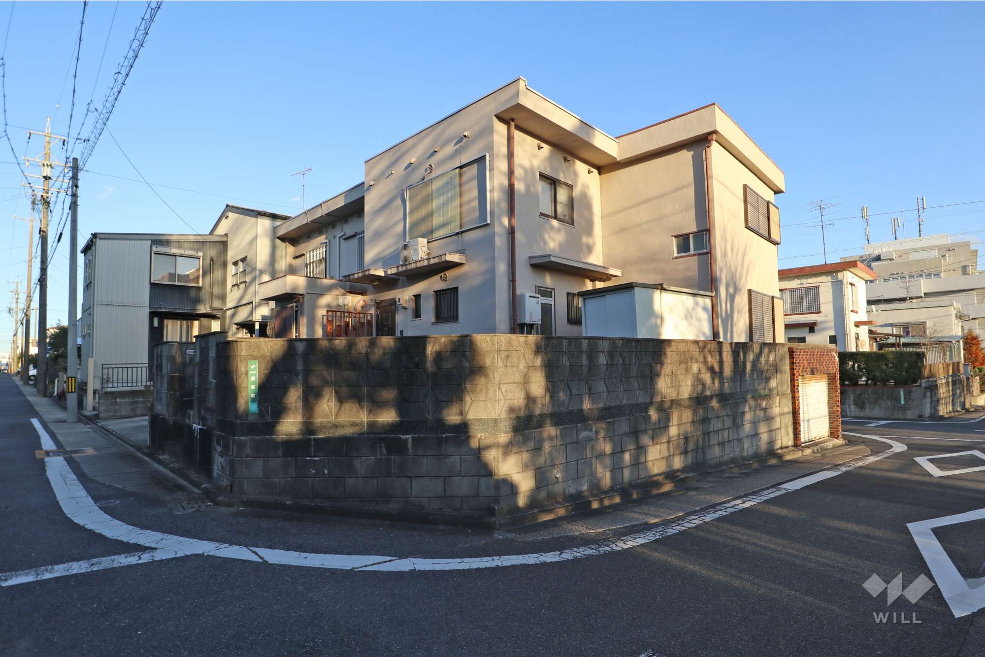 物件の外観（西側から）［2025年12月16日撮影］