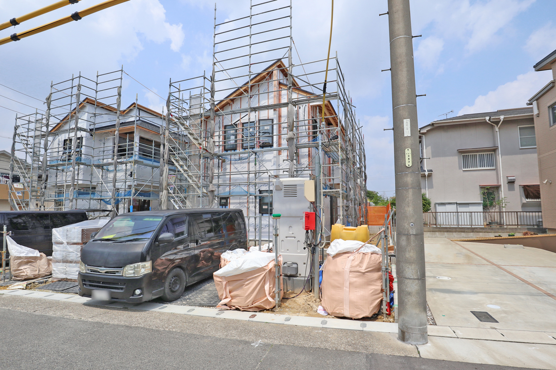物件の外観（南側から）［2026年7月1日撮影］
