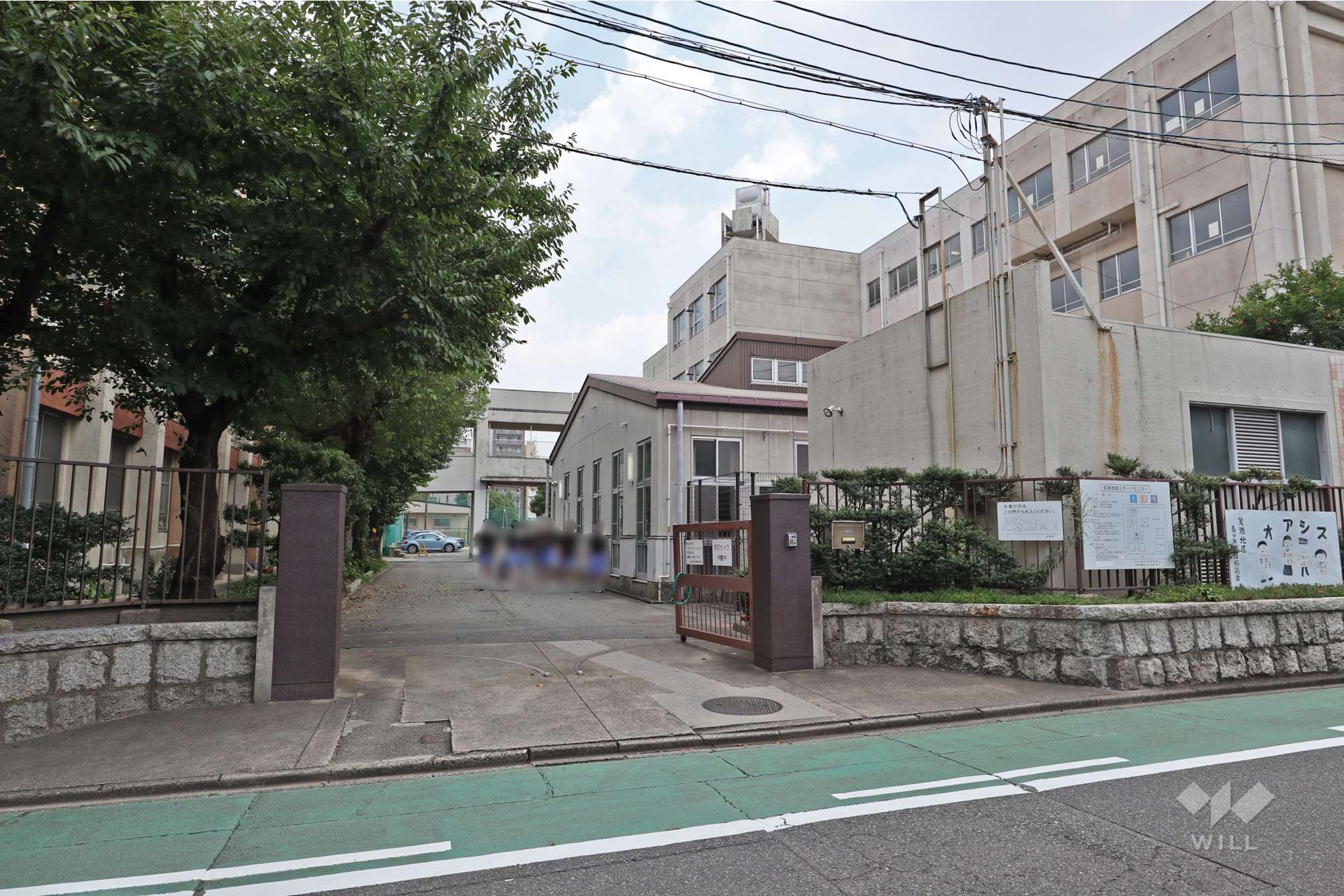 笈瀬中学校[公立]の外観