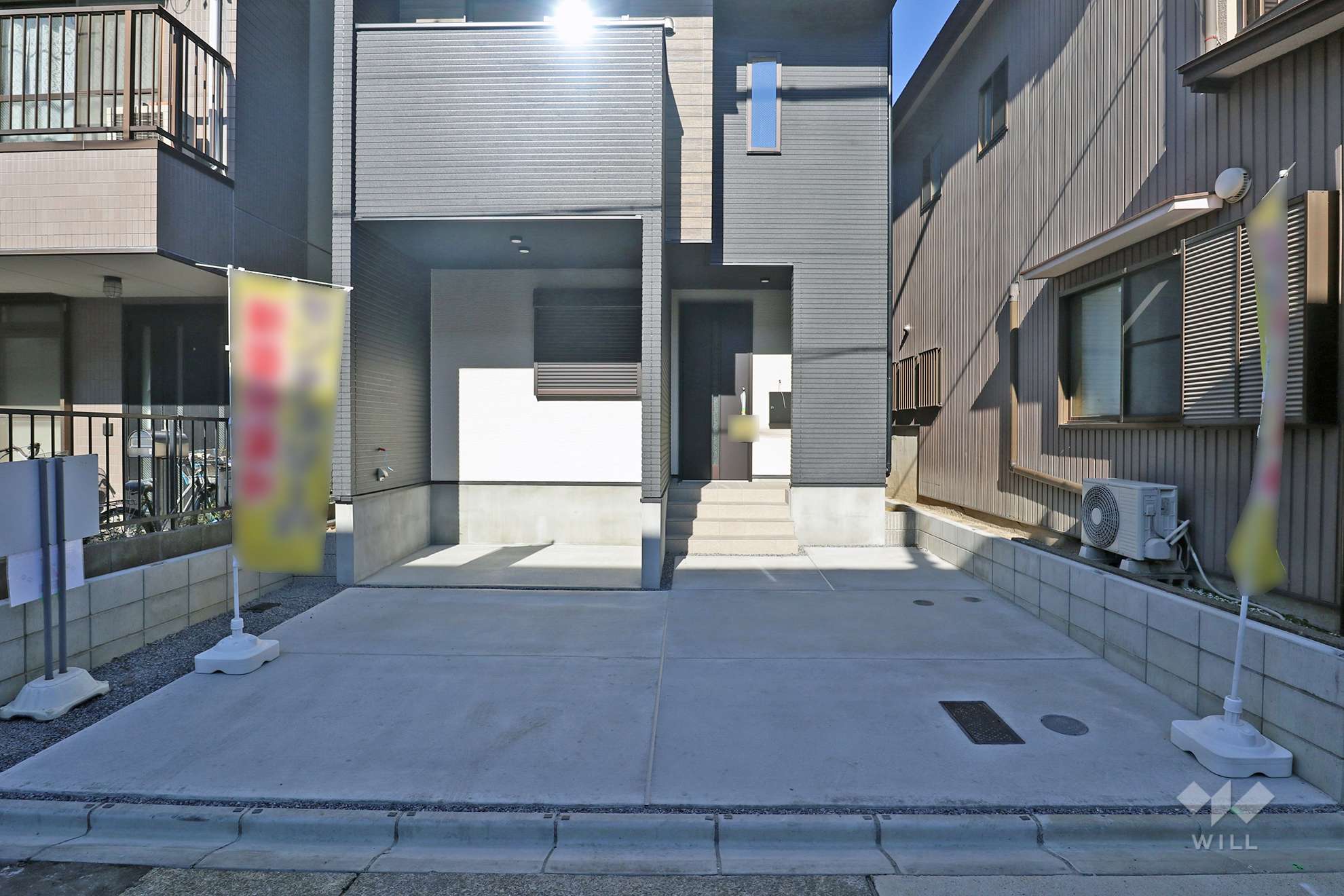 物件の駐車スペース［2025年12月29日撮影］