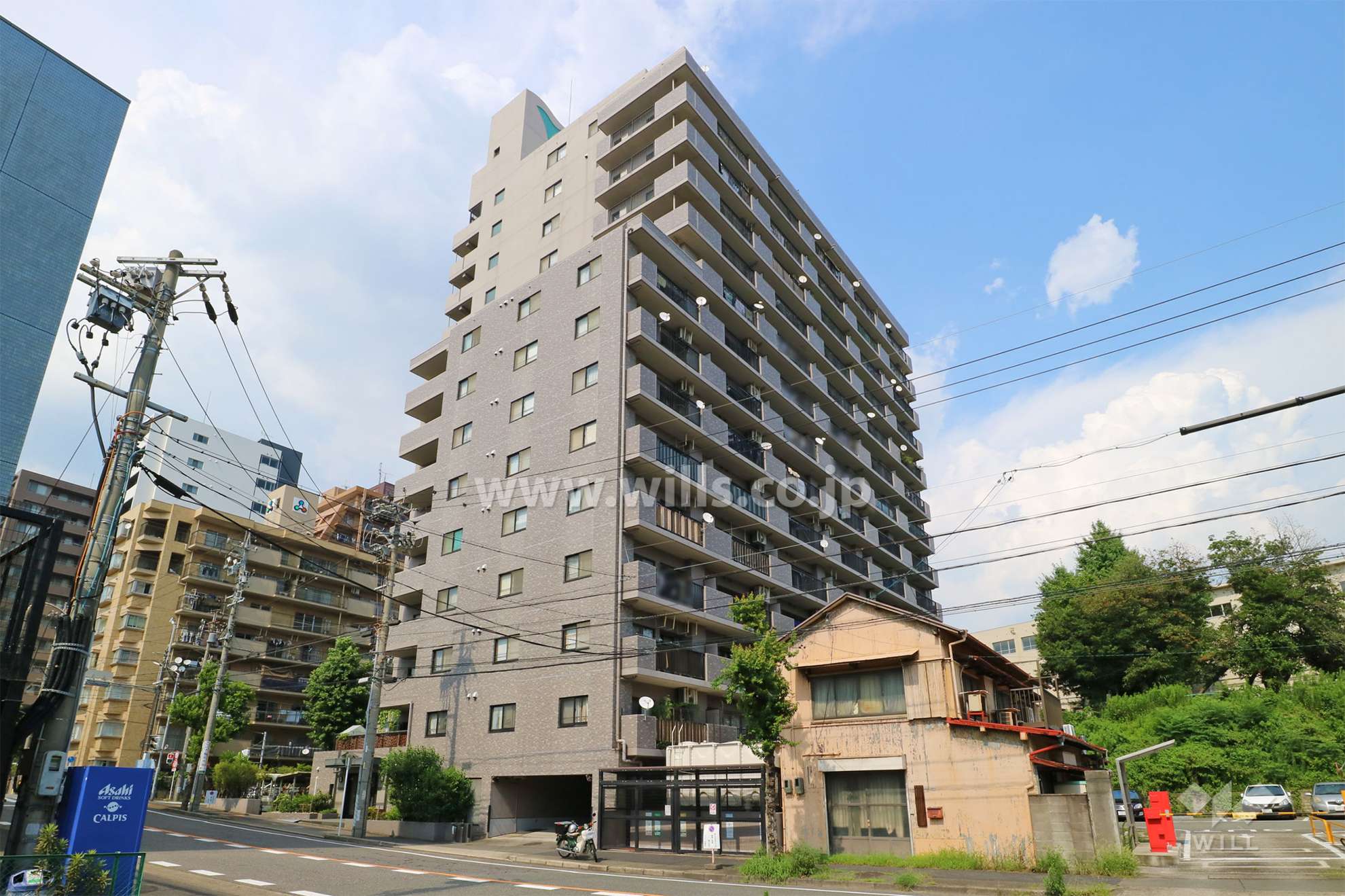 バンベール金山の外観(南西側から)