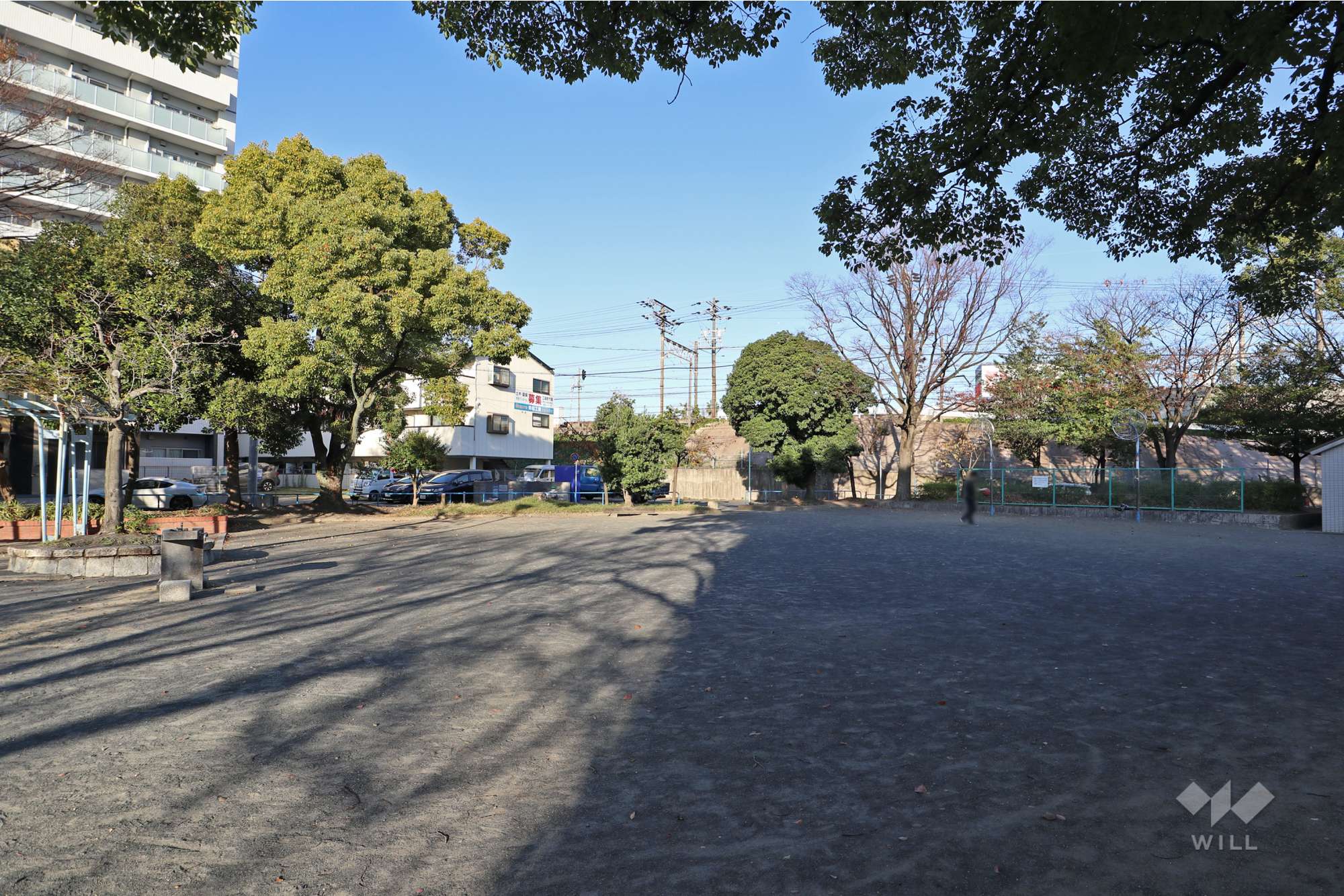 八幡公園の外観