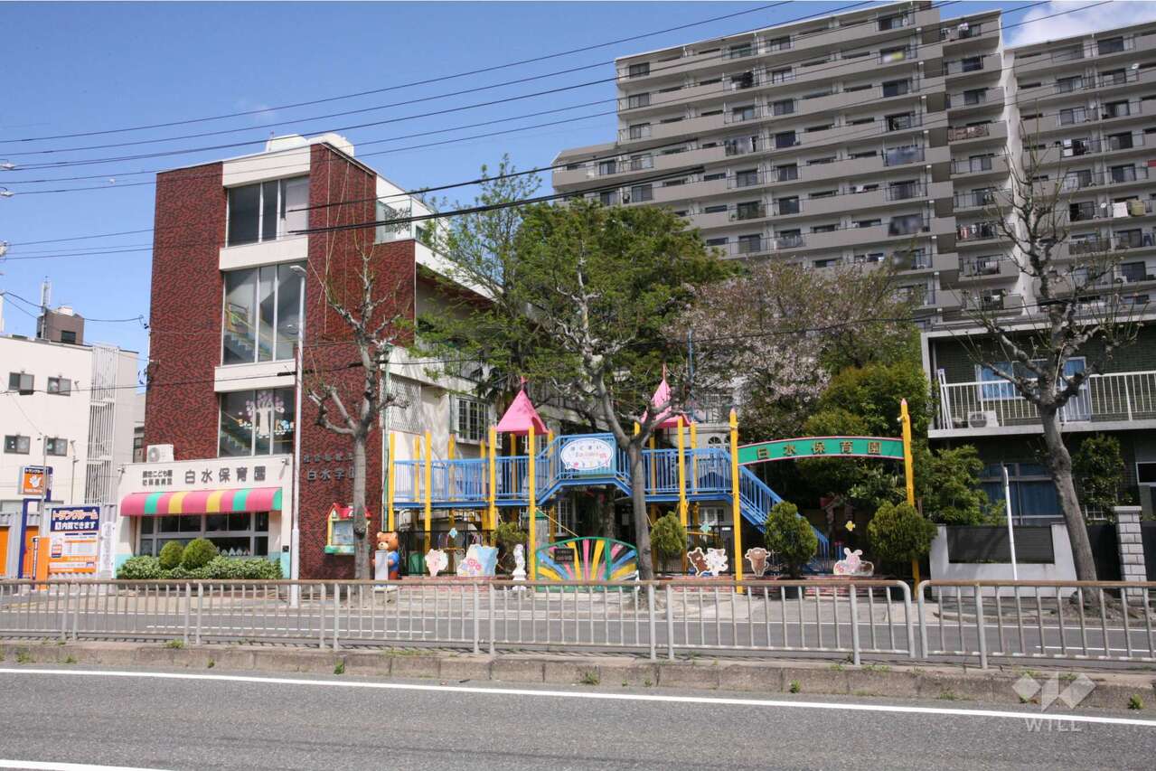 白水保育園[私立]の外観