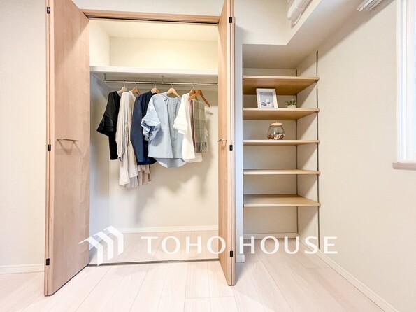 空間を余すところなく有効利用した収納は生活空間をより上質なものにしてくれるでしょう。