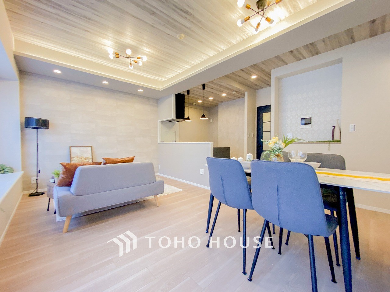 家は、ただ生活する場ではなく、暮らしを愉しく、快適にする場所。家族の会話も弾む空間に。