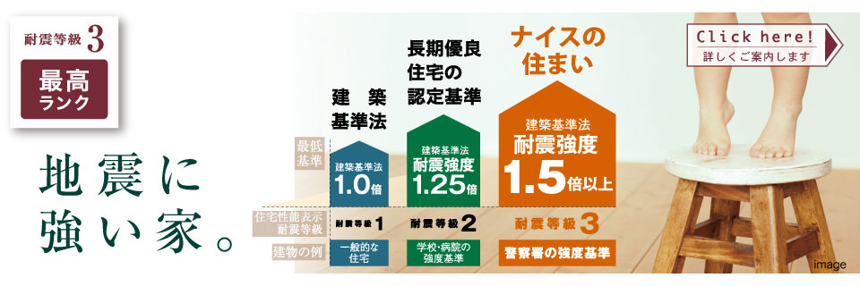 公式 ナイスパワーホーム寺部町ブライトコート 地震に強い家 パワーホーム
